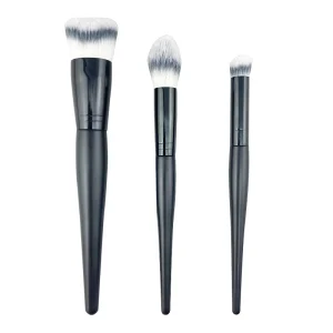 Makeup Brush Set 3PCS Makeup Brushes Custom Logo High Quality Foundation Brush OEM Customized Makeup Set