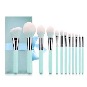 Makeup Brush Set Kit Wood Handle Foundation Cosmetic Brushes