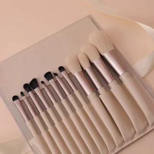 Makeup Brush Set Professional Cosmetic Brush Foundation Blush Concealer Eyeshadow Eyebrow Highlight Pink Makeup Brush