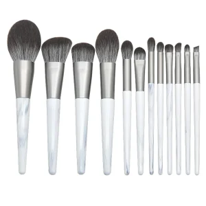 Makeup Brush Set With Holder 12 Pcs Eyebrow Brush Makeup Brushes