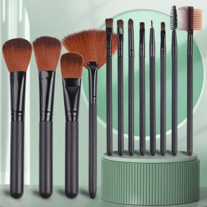 Makeup Brushes Set with Premium Synthetic Foundation Blending Face Powder Eye Shadow Concealer Make up Brushes Tool Kit
