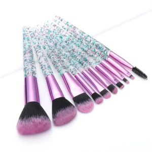 Makeup Brushes Tool Set Vegan Cosmetic Powder Eyeshadow Foundation Blush Blending Makeup Brush Set