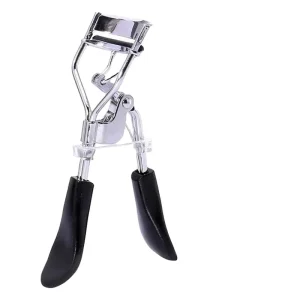 Makeup Eyelash Curler Beauty Tools Lady Women Lash Nature Curl Style Cute Eyelash Handle Curl Eye Lash Curler Black Silver