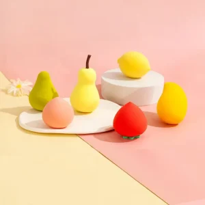 Makeup Puff Fruit Simulation Beauty Sponge Water Absorbent and Soft Cute Beauty Sponge