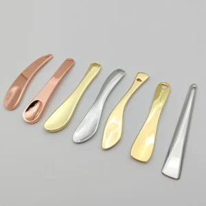 Makeup Spatula Cream Metal Facial Care Mixing Customized Eye Cream Spoon Zinc Alloy Cosmetic Spatula