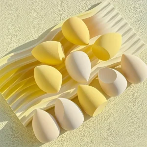Makeup Sponge Blender Hydrophilic Non latex Beauty Egg Wet and Dry Cosmetics Smear Makeup Super Soft Puff Set Sponge 4x6cm