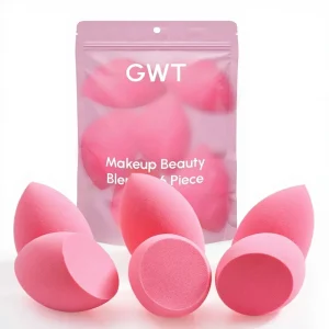Makeup Sponge Set 6 Pcs Latex Free for Sponges Foundation Liquid Cream Ultra Soft Wonder Multi Angle Blending
