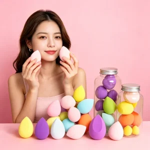 Makeup Sponge Set 6 Pcs OEM Packaging Makeup Sponge Set