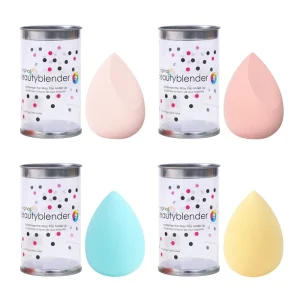 Makeup Sponge with Package Powder Puff Foundation Latex Free Soft Comfortable Makeup Sponge Blending Custom Logo Beauty Tools