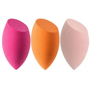 Makeup Sponges Set Dry Wet Use Foundation Blending Concealer Blush Powder Multi color Blender Sponges (4pcs) Washable