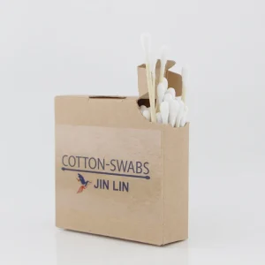 Manufacturer Cotton Tipped Disposable Bamboo Stick Cotton Ear Buds