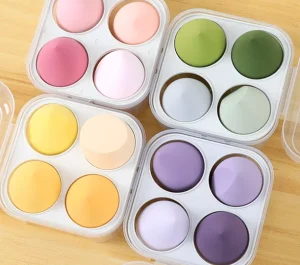 Manufacturers Direct Beauty Egg Gourd Powder Puff Water Drop Powder Makeup Egg Oblique Cut Sponge Puff Custom Wet and Dry