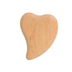 Massage Tool for Face Body Beauty Wooden Scraping Board Gua Sha Natural Beech Wood Guasha