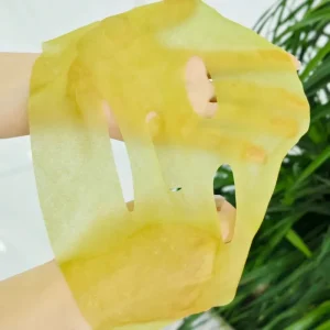 Matcha Face Mask Sheet Green Fiber Dry Face Mask