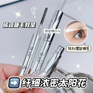 Maxfit Professional Mascara Extra Volume and Length Waterproof Brown Mascara Waterproof Long Lasting Smudgeproof Eye Makeup