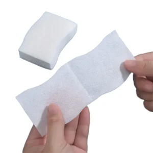 Meanlove Compress Eye Cotton Pad 1 Layer Paper Fiber Two-Sided 50 Pcs Cosmetic