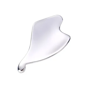 Medical Grade Stainless Steel Gua Sha Tool Spoon Tip Facial Scraping Board for Lymphatic Drainage