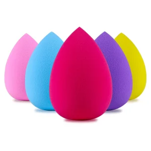 Melantha Non Latex 6pcs bottle Eco Friendly Super Soft Washable Foundation Makeup Blender Beauty Sponge Customizable Size Color