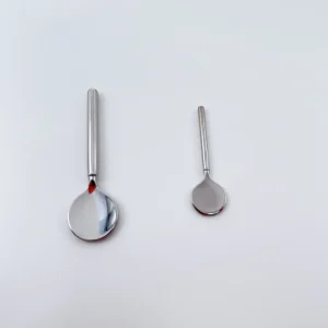Metal Cosmetic Spoon Custom Logo Makeup Spatula for Facial Application