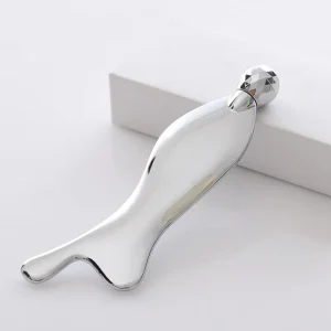 Metal Gua Sha Board Stone Roller Stainless Steel Outils De Massage for Face Body Eye Head Facial Masaj Beauty Tool