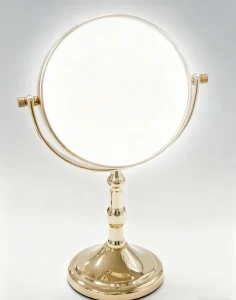 Metal Oval Makeup Mirror Table Mirror Magnification Mirror