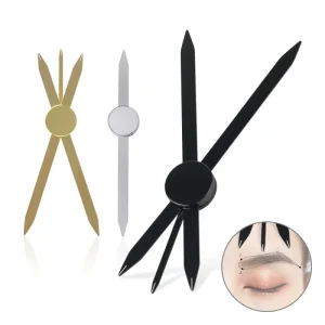 Microblading Compass Eyebrow Positioning Measurement Ruler Permanent Makeup Accessory Eyebrow Design Golden Ratio Tool Supplies
