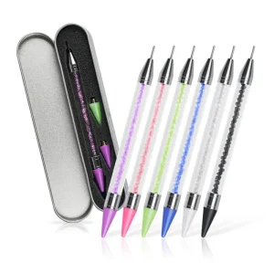 Microblading Diamond Painting Pen Tool Accessories Rhinestones Pictures Double Head Diamond Point Drill Pen Iron Box Packaging
