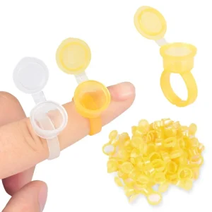 Microblading Tattoo Ink Cup Holder Container for Needle Tip Grip Power Supply Tattoo Accessories Paint Tools