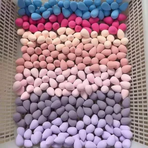 Mini Beauty Cosmetic Sponge Egg Private Label Latex Free Makeup Sponge Foundation Make up Blender Mini Beauty Sponge