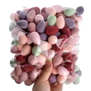 Mini Cosmetic Egg Wet and Dry Dual Use Foam Small Powder Puff Makeup Tools Makeup Sponge Cushion Foundation Powder Sponge