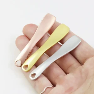 Mini Cosmetic Spatulas Reusable Facial Cream Mask Spoon Beauty Spatula for Cream Lotion and Mask