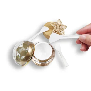 Mini Eye Cream Scoop Plastic Face Cream Spatula Makeup Cosmetic Tool for DIY Facial Mask Stick Skin Care Spoon Scraper
