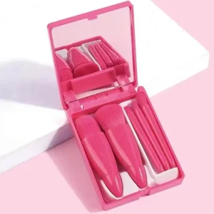 Mini Makeup Cosmetic Brushes Sets sy6m Makeup Brush Kit Synthetic Hair Makeup Tools Accessories Liquid Foundation Brush 75g