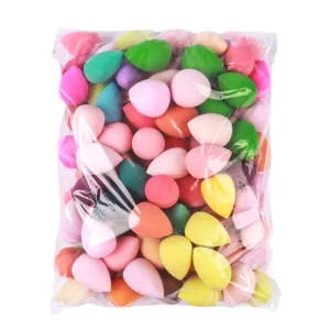 Mini Makeup Sponge Beauty Egg Wet and Dry Dual Use Soft Foundation Puff Concealer Mixed Cosmetic Sponge