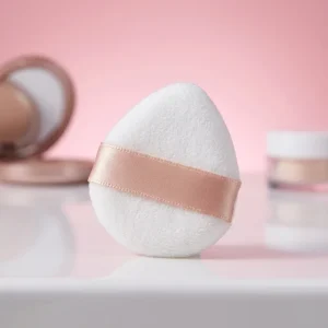 Mini Makeup Sponge Puff with Storage Box Soft Elastic Wet Dry Dual Use Washable Customizable Color Makeup Tool