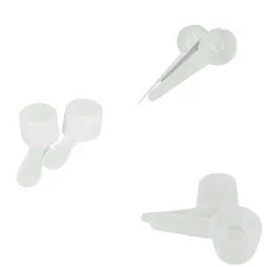 Mini Metal Makeup Spatula Scoop Facial Cream Cosmetic Spoons Plastic Product