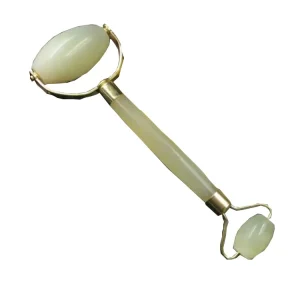 Mini Natural Xiuyan Jade Face Roller Gua Sha Set with Eye Care and Gift Box