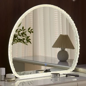 Modern LED Makeup Mirrors and Smart LED Mirrors for Hotel Wall Decoration