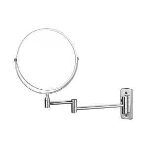 Modern Wall Mounted Folding Double Sided Makeup Mirror with 2X 3X 5X 10X Magnifying
