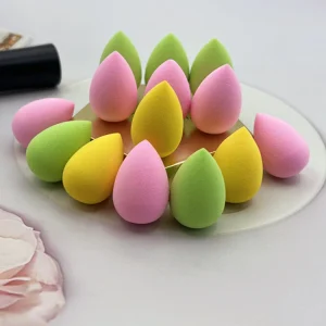 Multi Color High Quality Mini Ultra Soft Foundation Makeup Sponge Blender Cosmetic Face Beauty Sponge