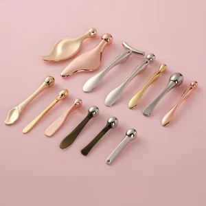 Multi-Function Skin Care Massage Tool Eye Cream Applicator Mask Spatula Face Roller Spoons Stick