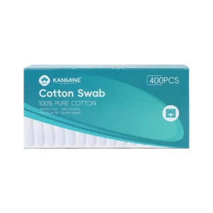 Multi Purpose Ear Cleaning Qtips Cotton Swab 400pcs Paper Stick Cotton Bud with Drawer Paper Box