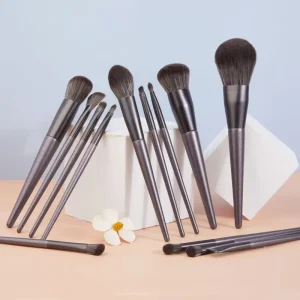 Multi Use Synthetic Fibre 10 Pcs Blusher Face Custom Logo Professional Makeup Brushes Set Beauty Tools for Beginner
