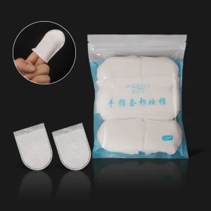 Multi purpose Cosmetic Cotton Pads U Shaped Soft Disposable Makeup Remover Pads Nail Polish Remover Cleansing Pads Makeup Cotton