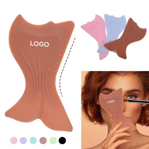 Multifunction Silicone Makeup Stencil Tool for Eye Makeup Eyebrow and Eyeliner Guide Custom Logo Available Blush Assist Woman Gift