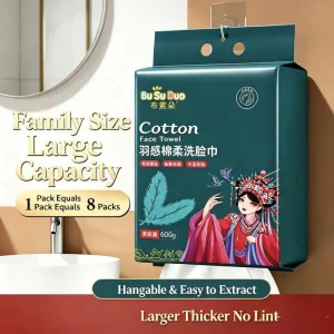Multifunctional Cleaning Cotton Soft Towel Dual-purpose for Drying and Cleaning Suitable for Removing Makeup and Washing Face