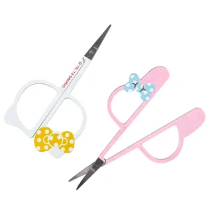 Multifunctional Cute Mini Pink Stainless Steel Beauty Tool Scissors for Eyebrow & Eyelash Extensions Eco-Friendly Long Lasting