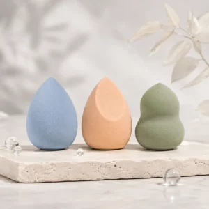 Multiple Shapes Ultra Soft Fine Texture Latex Free Beauty Sponge Beauty Egg Blender Makeup Sponge