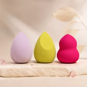 Multiple Shapes Ultra Soft Fine Texture Makeup Blender Sponge Private Label Latex Free Beauty Sponge