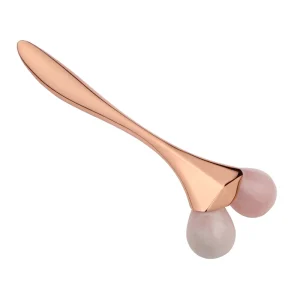 Natural 3D Jade Facial Roller Massager Cooling Stone Guasha Device Anti Aging Face Lifting Skin Tightening Body Massage Tool